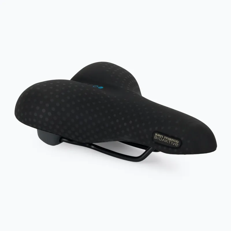 Cyklistické sedlo SAN MARCO Trekking Gel Large 30-60° black Top Prodej