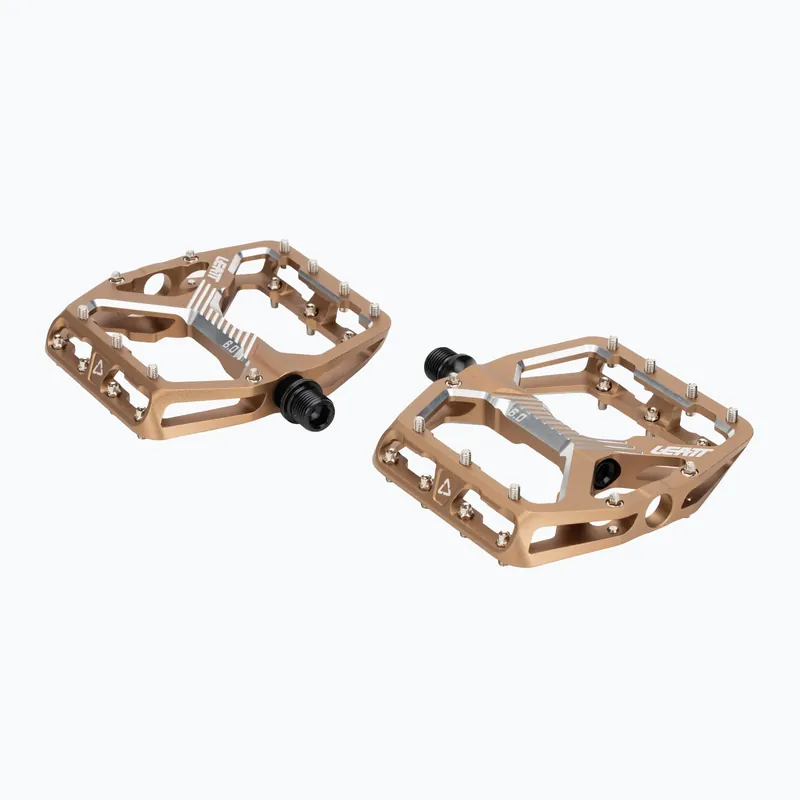 Cyklistické pedály Leatt AllMnt 6.0 Flat frost bronze Nízká Cena