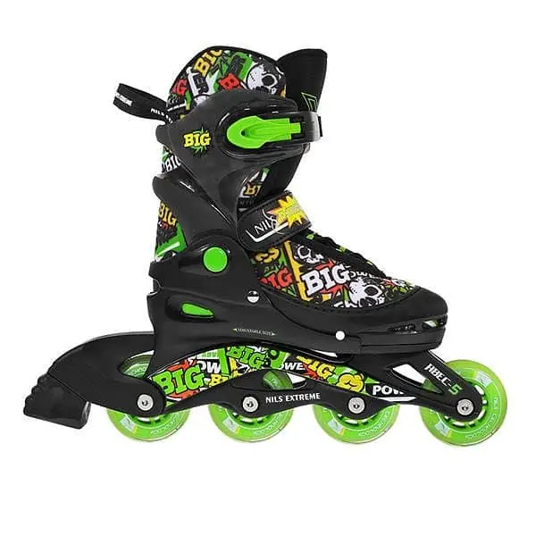 Vrácení Zdarma Dětské kolečkové brusle NILS EXTREME NJ 2117 A černé