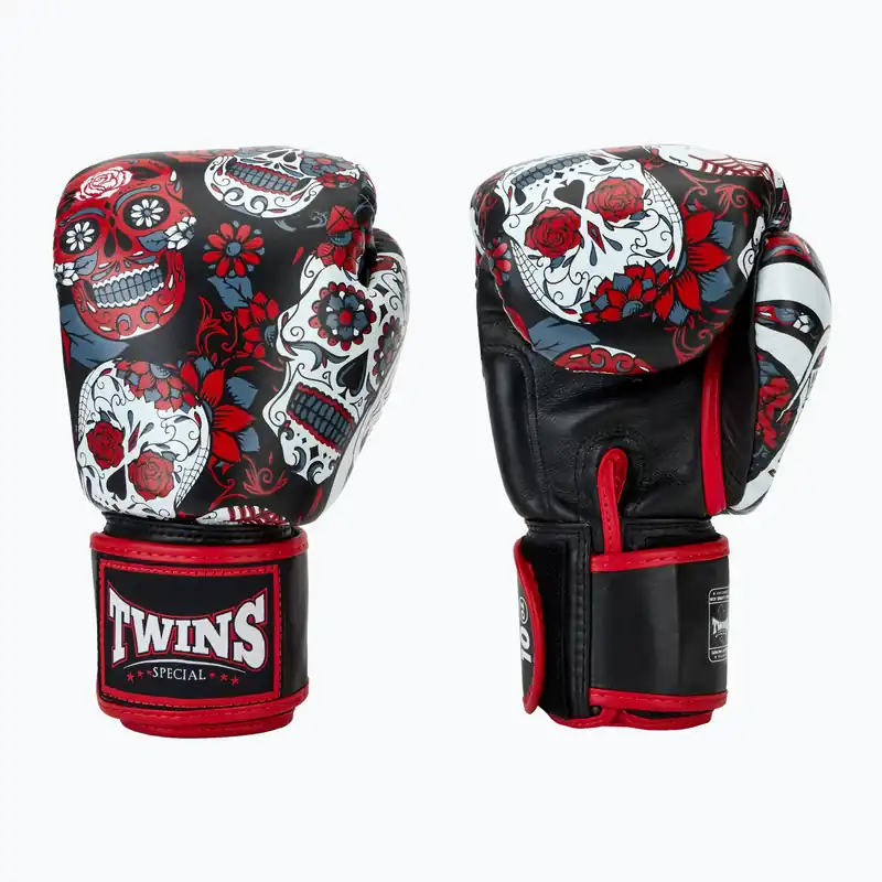 Boxerské rukavice Twins Special Fancy FBGVL3-53 Skull red/black Objednat Nyní