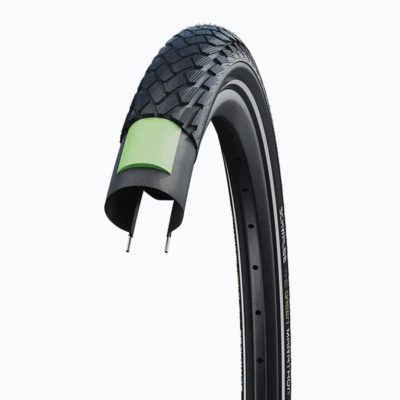 Novinka Plášť na kolo SCHWALBE Green Marathon GreenGuard Addix Eco 28 x 1,75 black reflex