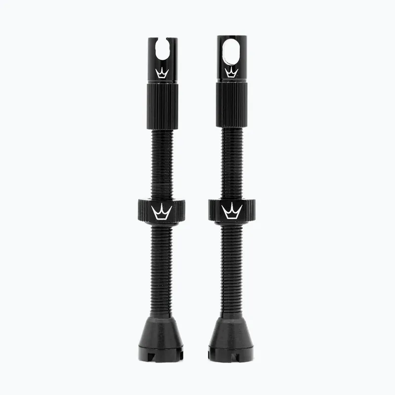 Vrácení Zdarma Sada ventilků Presta Peaty‘S X Chris King Mk2 Tubeless Valves PTV2-60-BLK-12 black 83782