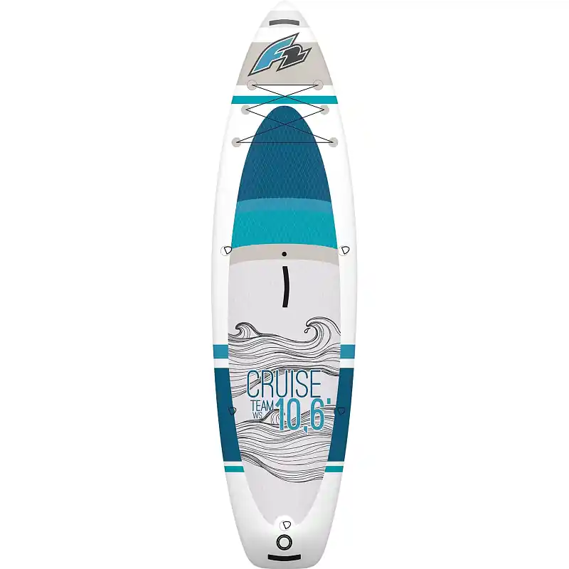 Sezónní Sleva paddleboard F2 Cruise Team WS 10‘5‘‘x33‘‘x6‘‘ - model 2023 - TURQUISE
