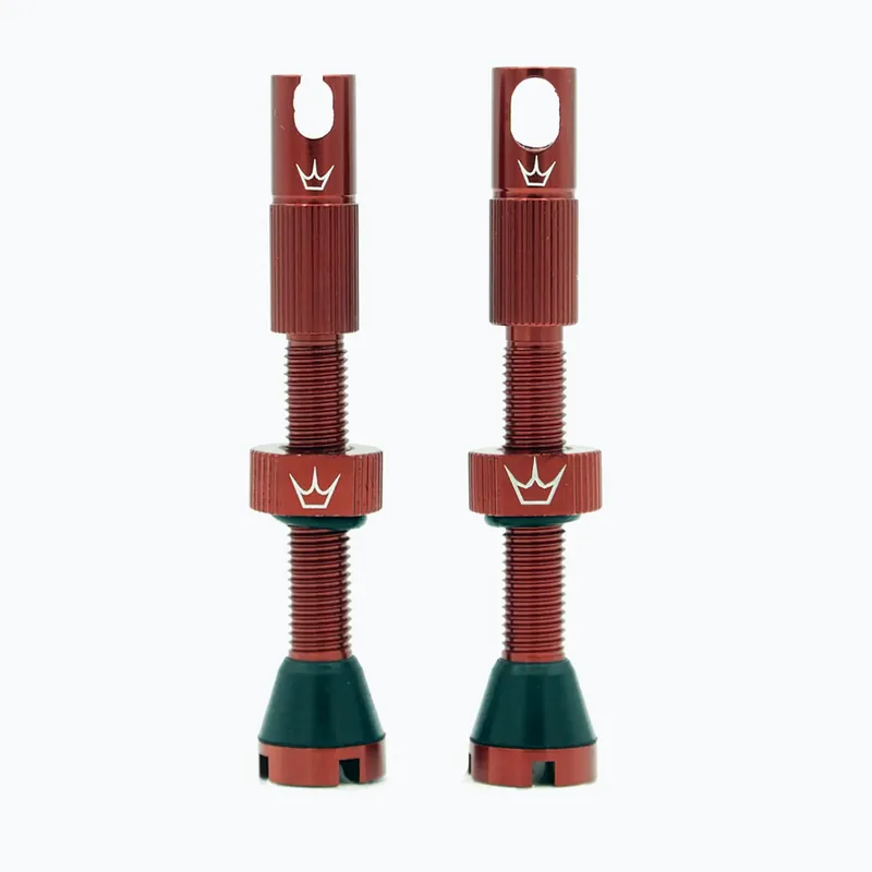 Aktuální Peaty‘S X Chris King Mk2 Tubeless Valves presta valve kit PTV2-42-RED-12 red 83776