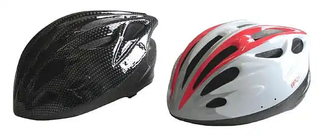 ACRA CSH31L bílá/černá cyklistická helma velikost L(58-61cm) 2015 Bezpečná Platba