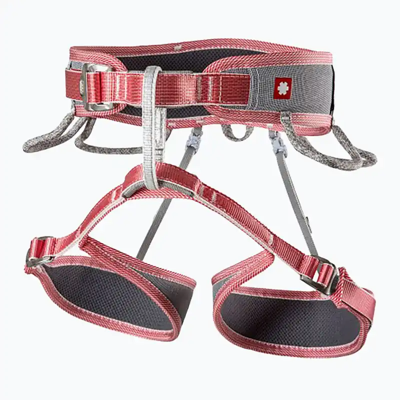 Dámský lezecký úvazek Ocun Twist Tech Eco grey/ red Akční Nabídka
