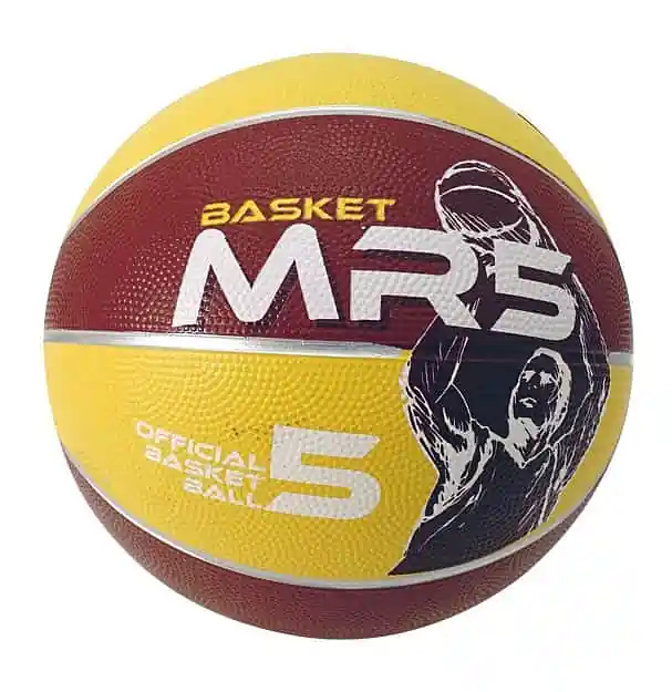 Zlevněný MÍČ BASKET MONDO SYNT. - 5 - žlutá