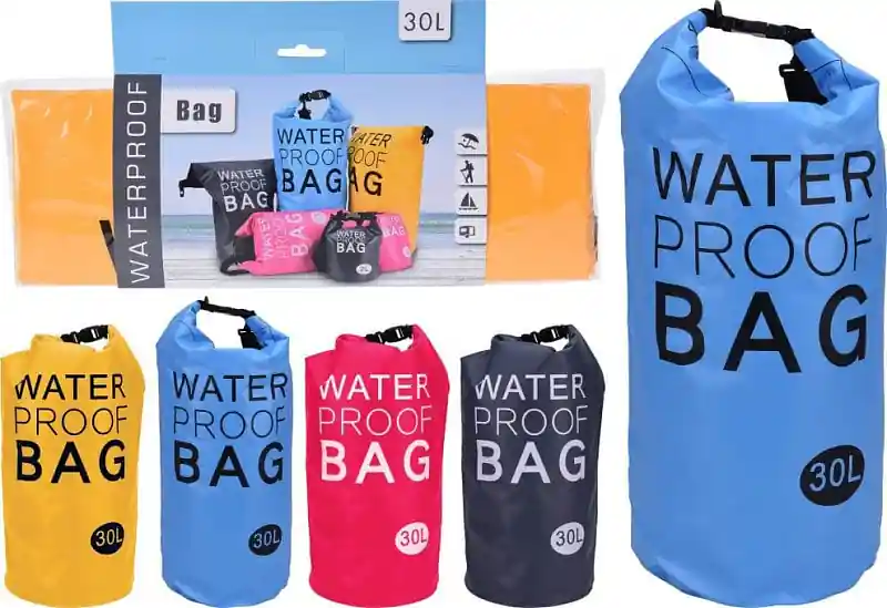 Výhodná Nabídka Vodácký batoh WATERPROOF BAG 30l - černá