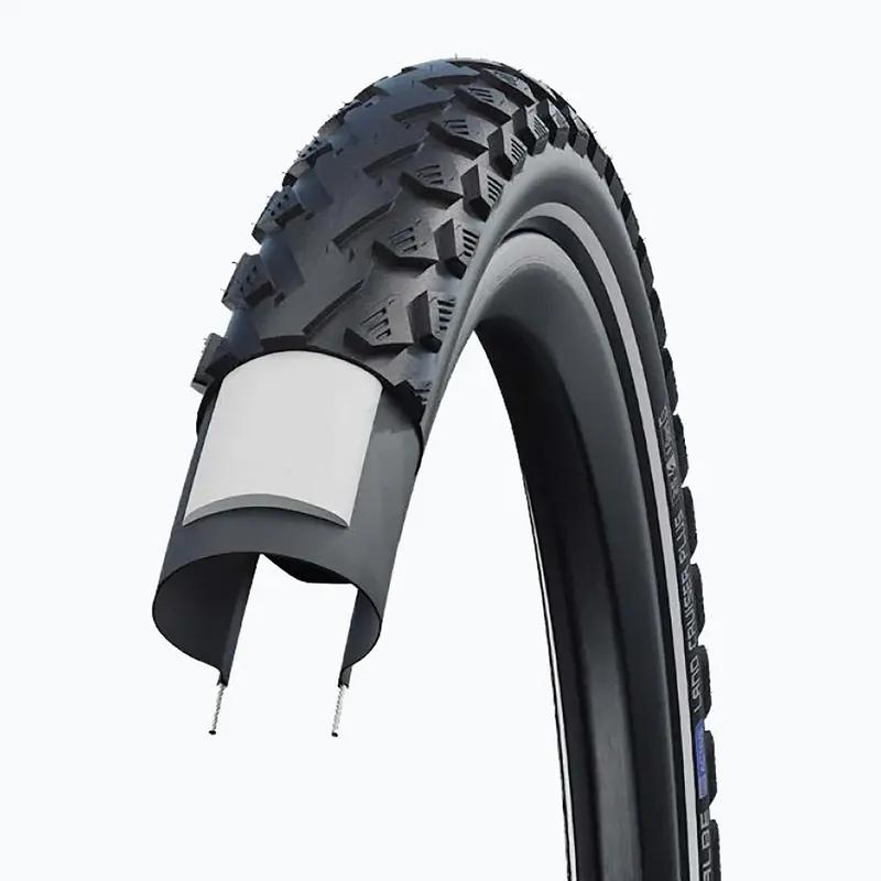 Plášť na kolo SCHWALBE Land Cruiser Plus Puncture Guard Green Compound 28 x 2.00 black reflex Novinka Víkendová Akce