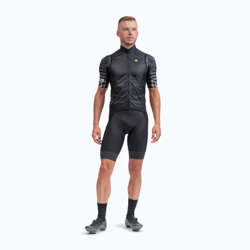 Výhodná Nabídka Pánská cyklistická vesta Alé Gilet Vento 2.0 černá L21167401