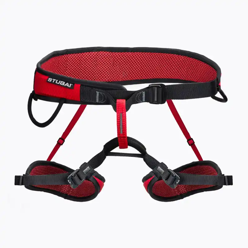 Horolezecký úvazek STUBAI Triple black/red 998060 Oblíbený
