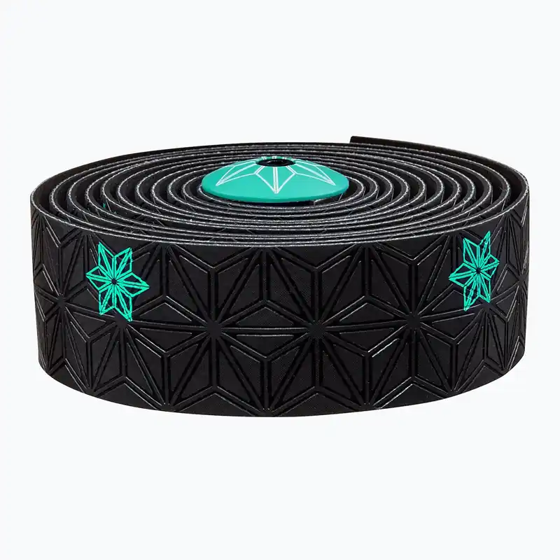 SUPACAZ Super Sticky Kush Galaxy celeste print/celeste plugs zábal na řídítka Výhodná Nabídka