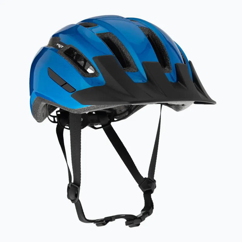 Cyklistická helma MET Downtown blue glossy Omezená Nabídka