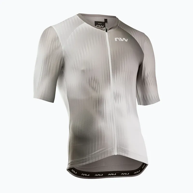 Výprodej Pánský cyklistický dres Northwave Blade white/sand