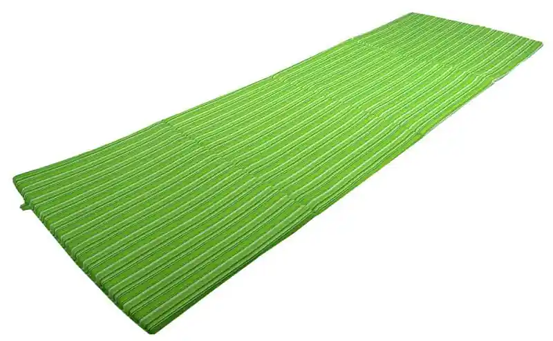 Čtyřdílné skládací plážové lehátko Sedco STRIPES - zelená Odeslání Ihned