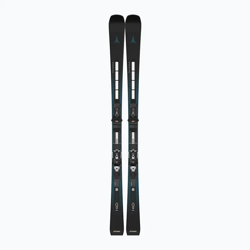 Levný Sjezdové lyže Atomic Redster Q9 Revoshock S + bindings I12 GW black/dark slate