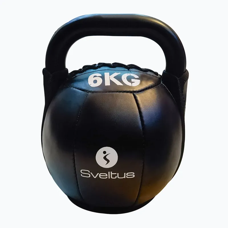 Horká Nabídka Kettlebell Sveltus Soft PU 6 kg black