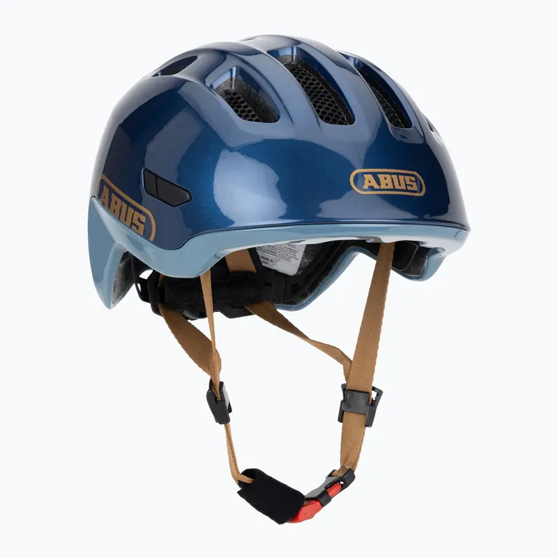 Dětská cyklistická přilba ABUS Smiley 3.0 ACE LED royal blue Finální Výprodej