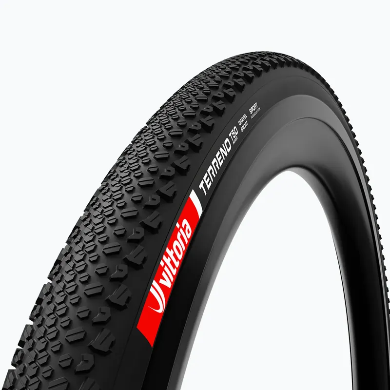 Ověřený Cyklistická pneumatika Vittoria Terreno T50 G2.0 Gravel Sport 700 x 40C black