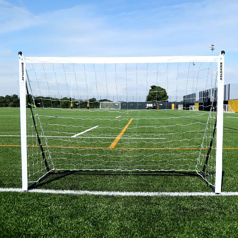 Rychlé Dodání Fotbalová branka QuickPlay Kickster Elite 183 x 122 cm černá/bílá