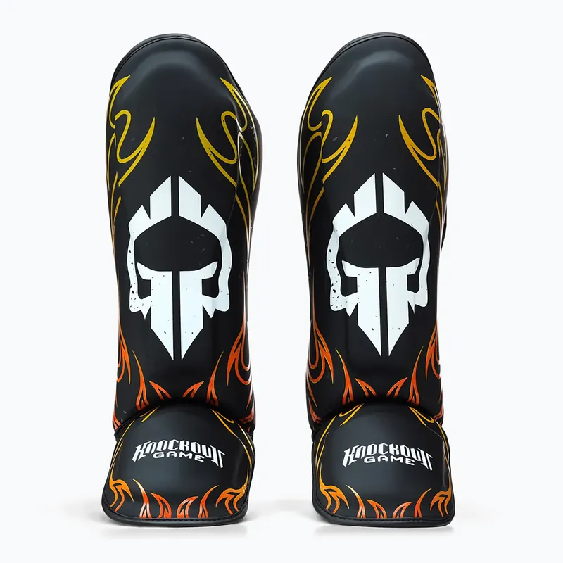 Chrániče holeně a chodidla Ground Game Flames muticolor Originální