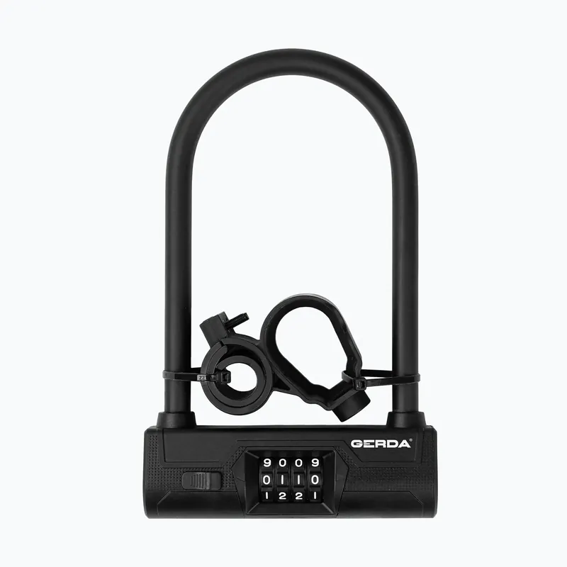 Cyklistický zámek GERDA Ultra Combo 245/153C U-Lock black Výhodná Nabídka