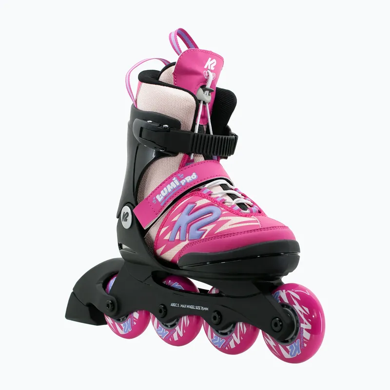 Dětské kolečkové brusle K2 Lumi Pro pink Expresní Doručení