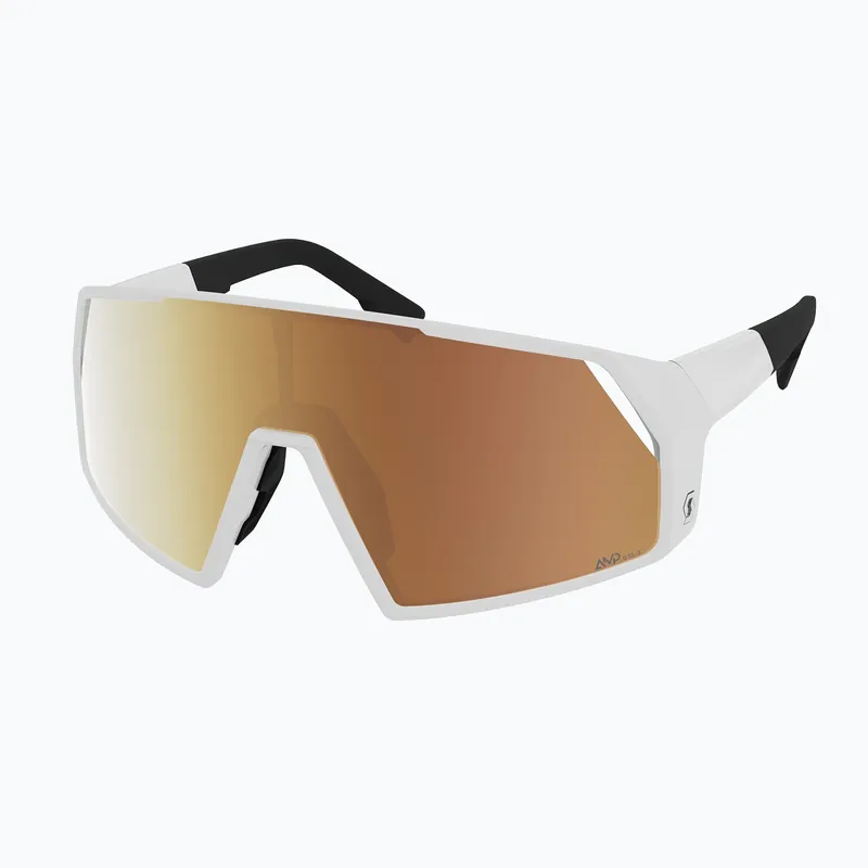Sluneční brýle SCOTT Pro Shield LS white matt/amp ls gold chrome Vrácení Zdarma