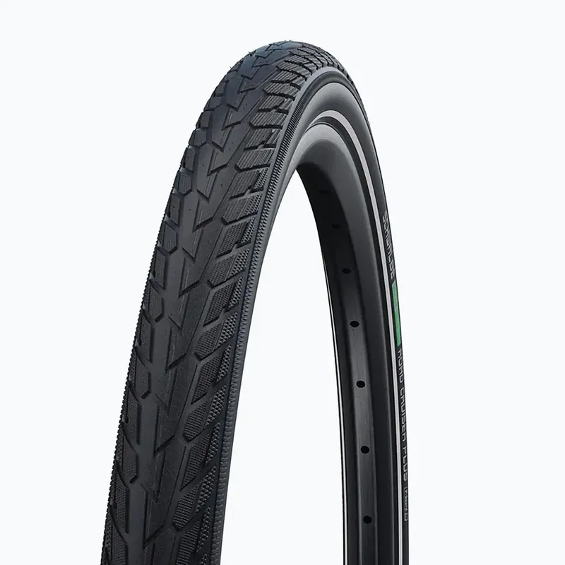 Výprodej Plášť na kolo SCHWALBE Road Cruiser K-Guard Green Compound 26 x 1.75 black reflex Novinka