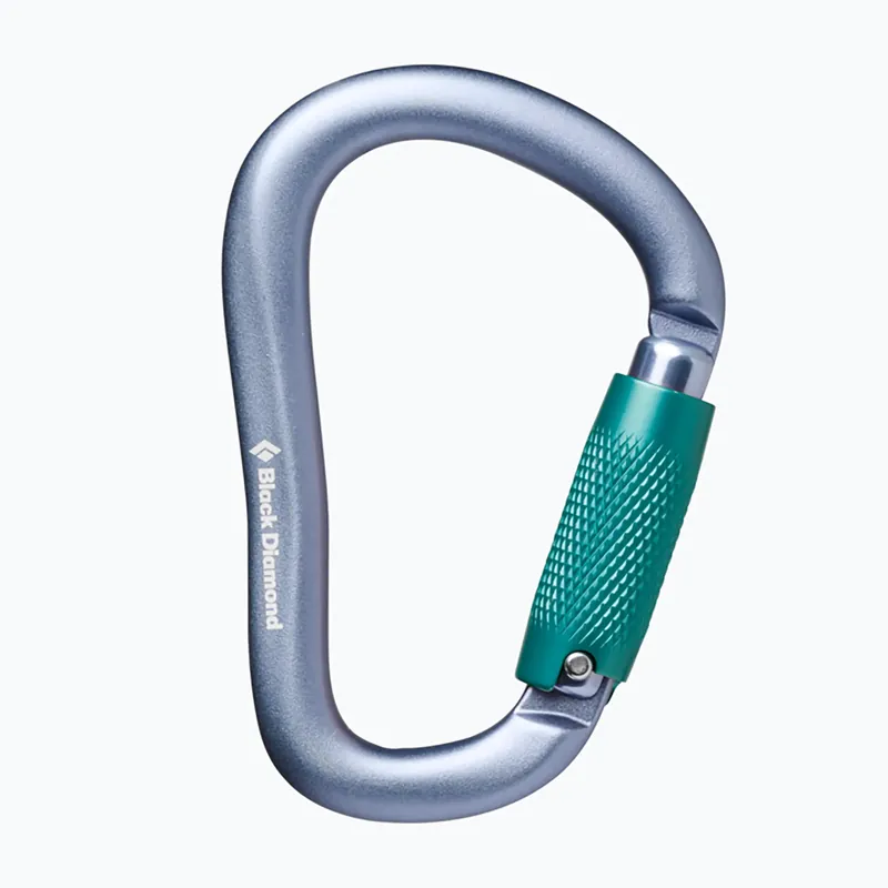 Rychlé Dodání Karabina Black Diamond Rocklock Triple Lock gray Novinka
