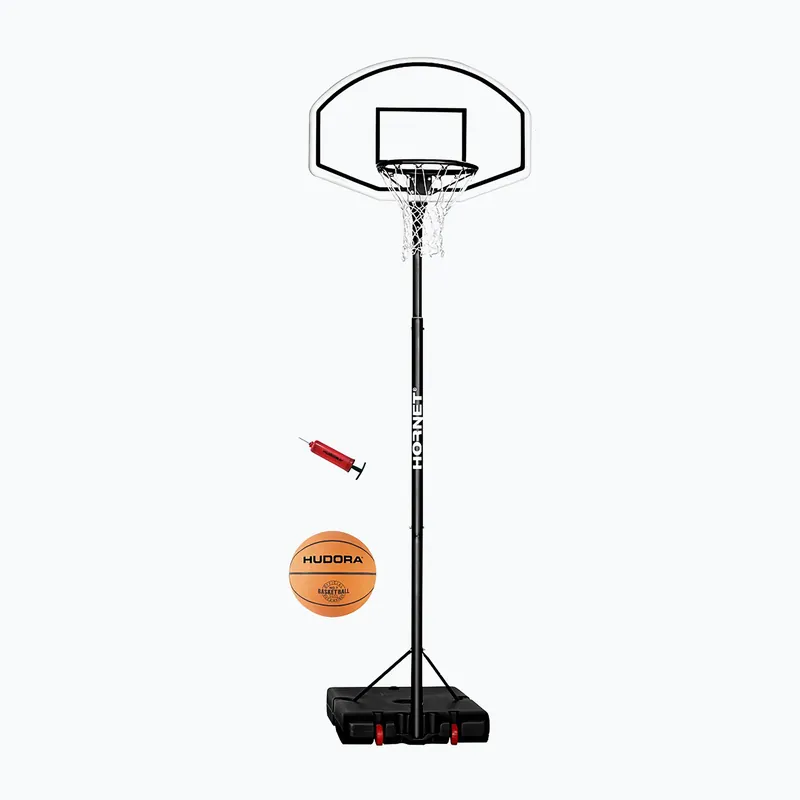 Cenově Výhodný Basketbalový koš Hudora Hornet 305 černý/bílý