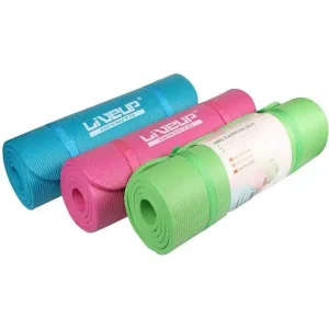 Karimatka LiveUp NBR 180cm x 60cm x 1.2cm - fialová Výprodej