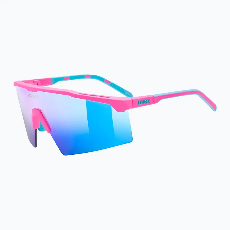 Bezpečná Platba Sluneční brýle UVEX Flowline pink matt/mirror blue
