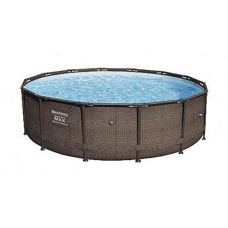 Must-Have Bazén Steel Pro Frame Rattan 3,66 x 1 m - 16609