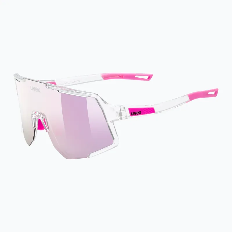 Časově Omezené Sluneční brýle UVEX Sequenze clear/mirror pink