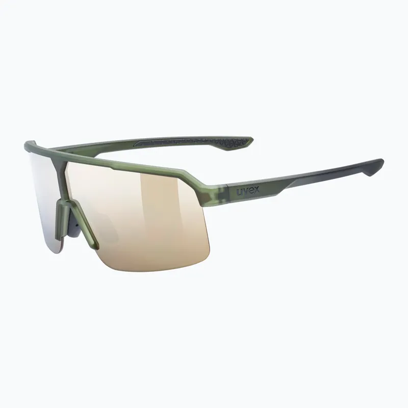 Pouze Dnes Sluneční brýle UVEX Ramp olive matt/mirror gold