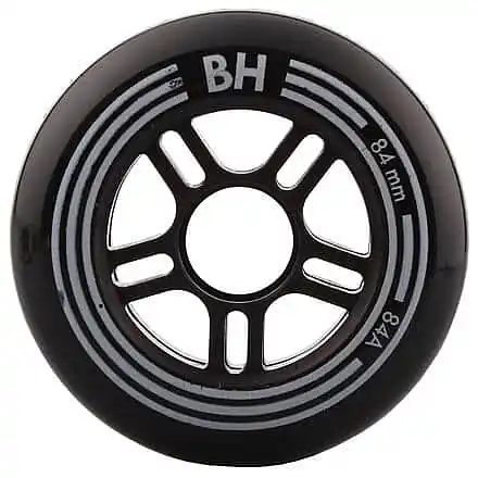 Black 84mm 84A in-line kolečko Oblíbený