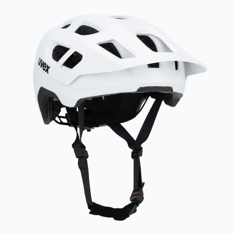 Dětská cyklistická helma UVEX React Jr white matt Levný