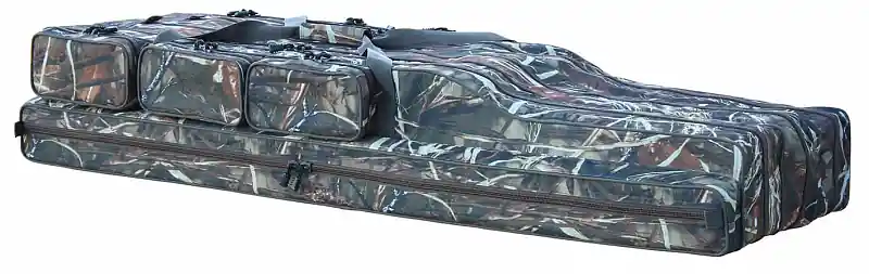 Cenový Hit Obal na pruty tříkomorový 95cm CAMO