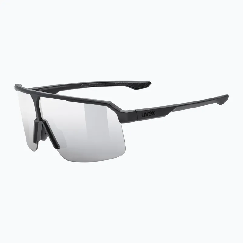 Cenově Výhodný Sluneční brýle UVEX Ramp black matt/mirror silver