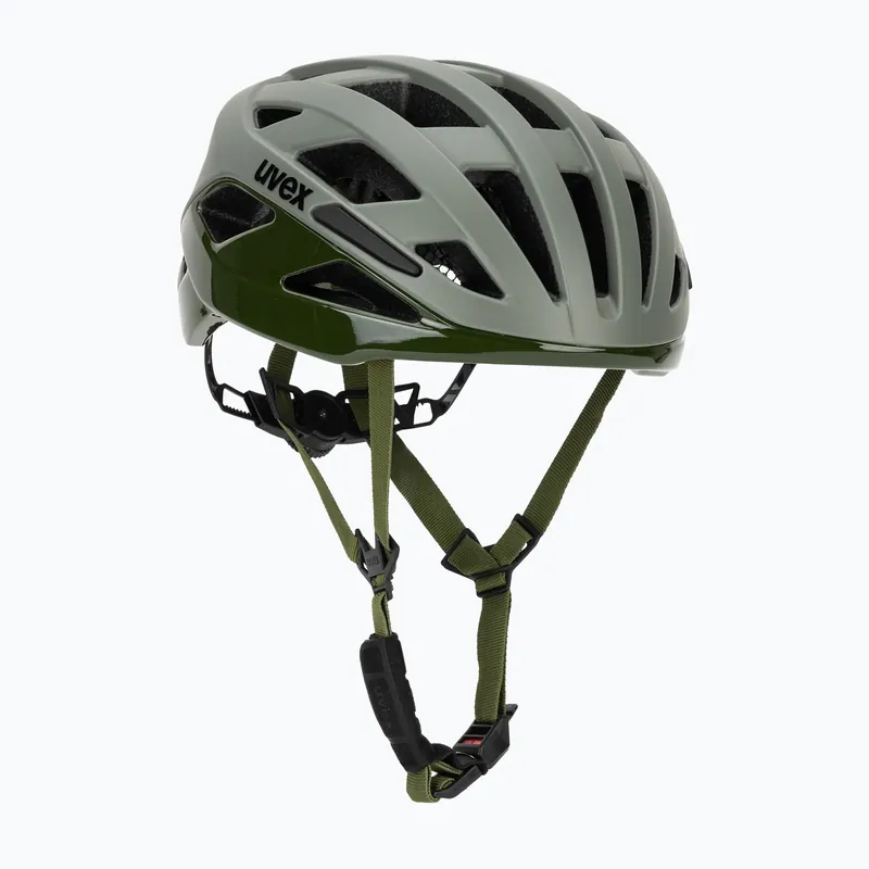 Levný Cyklistická helma UVEX I-Volute dark olive matte