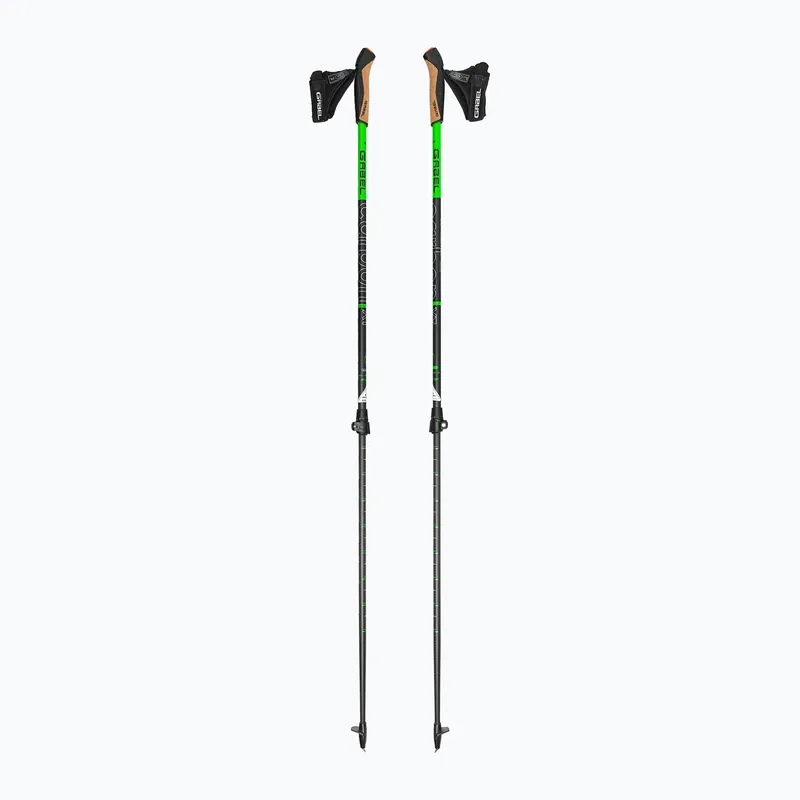 Hole na nordic walking GABEL Carbon XT 2S 80 F.L. černo-zelene 7009351490000 Cenová Bomba