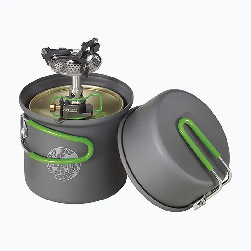 Kempingový vařič Optimus Crux Lite Solo Cook System šedá 8019749 Expresní Doručení
