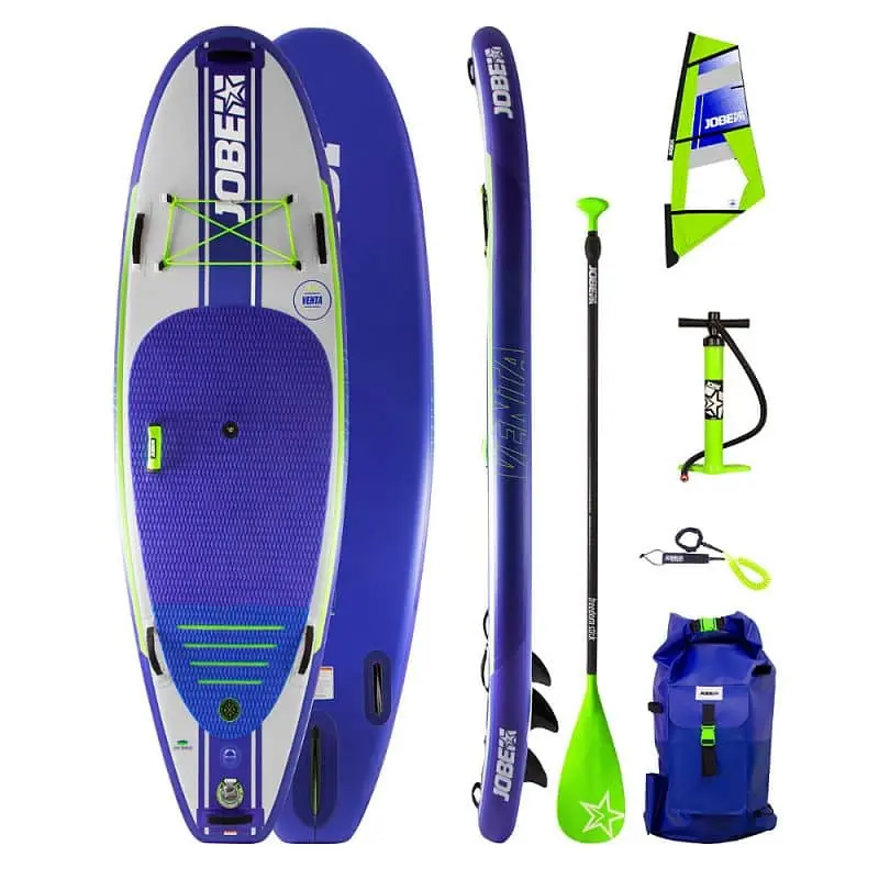 Sezónní Sleva Windsurf paddleboard s příslušenstvím Jobe Venta SUP 9.6