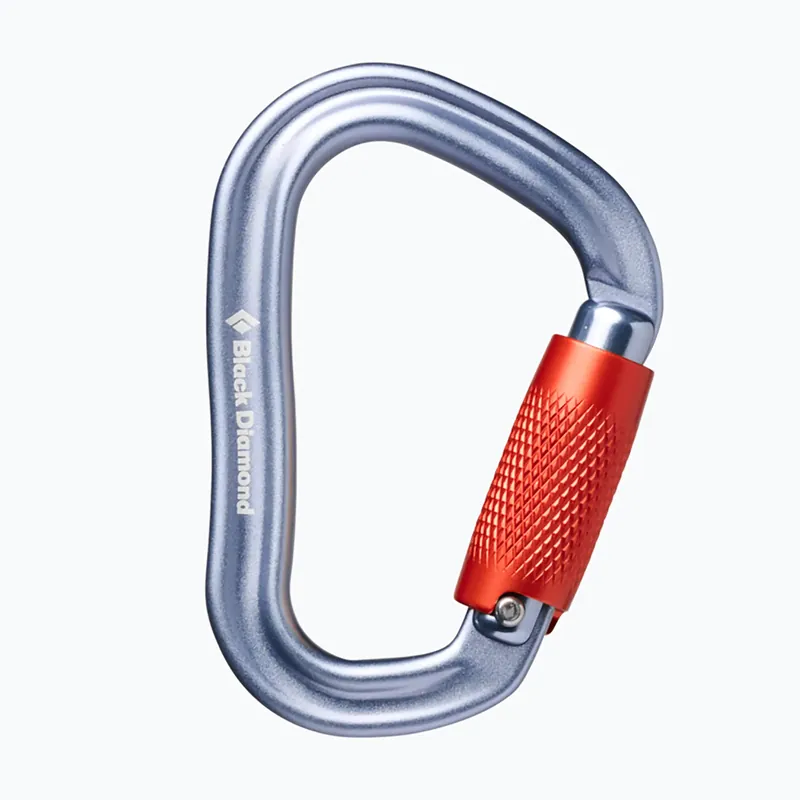 Expresní Doručení Karabina Black Diamond Vaporlock Twistlock gray Novinka