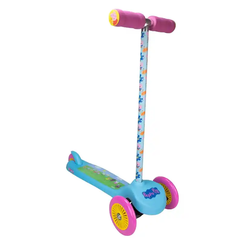Dětská koloběžka Peppa Pig Flex Scooter Levný