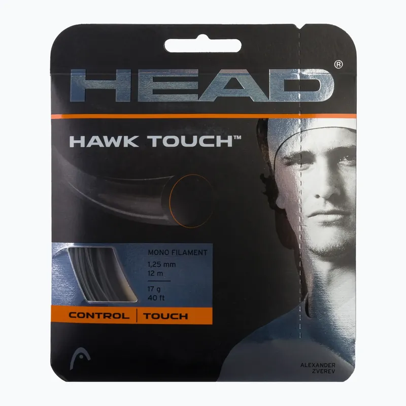 Tenisová struna HEAD Hawk Touch černá 281204 Nejlepší Volba