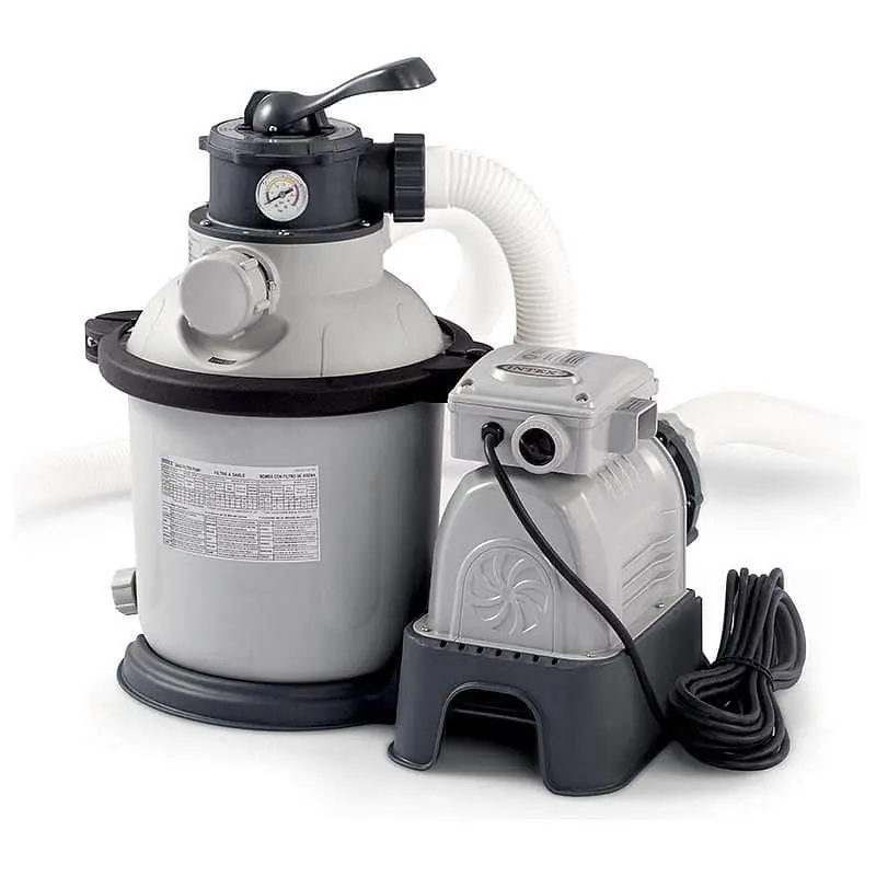 Rychlé Dodání Bazénová písková filtrace INTEX 26646 7,9m3 / h-12V