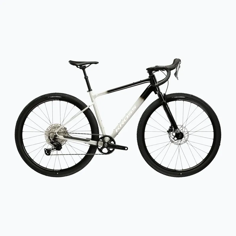 Gravelové kolo KROSS Esker TR black/grey/gloss Novinka