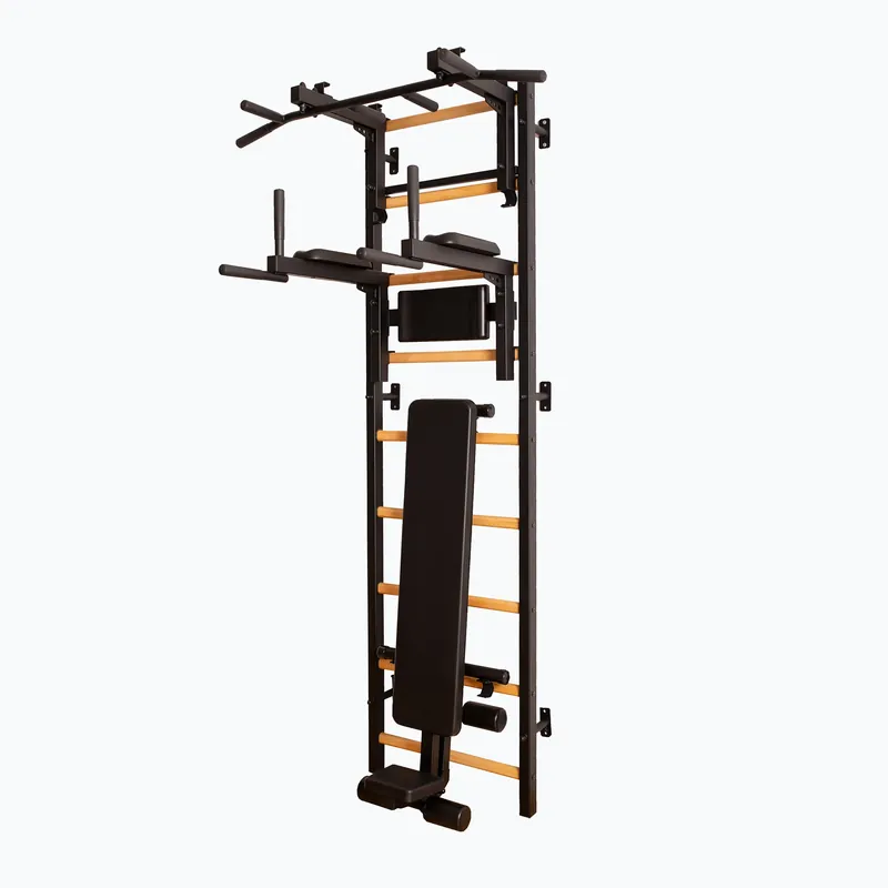 BenchK gymnastický žebřík černý BK-733B Nejlepší Volba